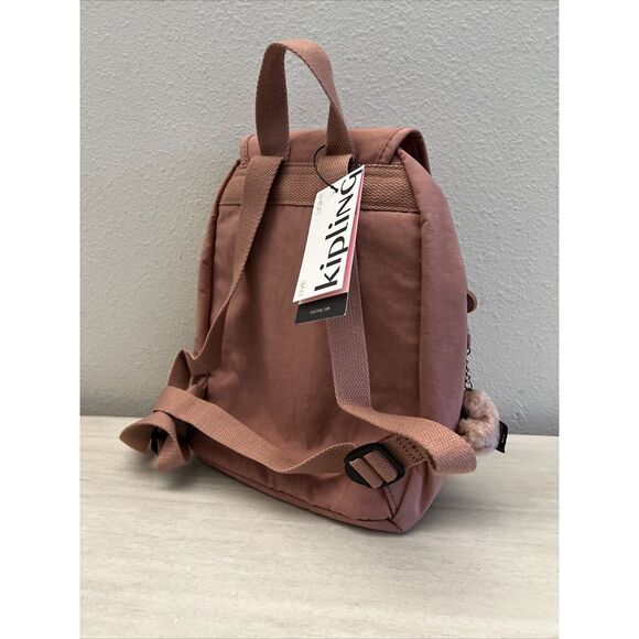 Kipling KIB7Y1 Lovebug Travel Small Backpack Polyamide Nylon Kind Rose - Picture 15 of 15